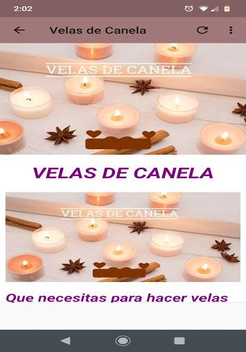 Velas Aromáticas screenshot 4