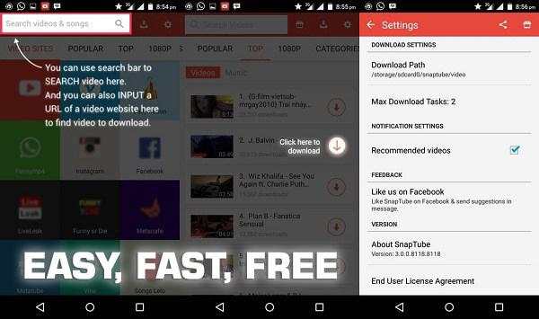 App Snaptube Tutor screenshot 2