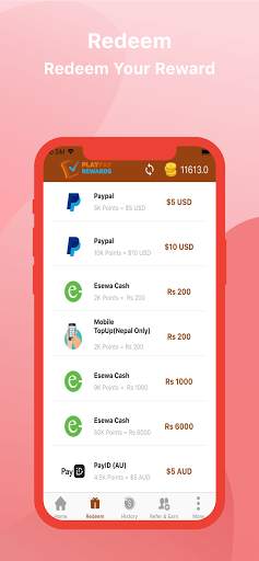PlayPay Rewards स्क्रीनशॉट 2