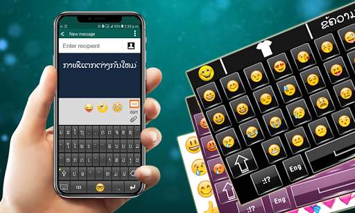 Lao Keyboard 2020 – Laos Keyboard Typing, Emoji’s screenshot 3