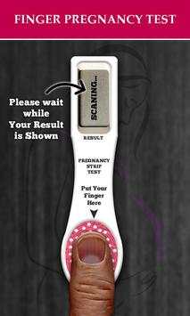 Finger Pregnancy Test Scanner Prank screenshot 3