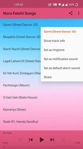 Nora Fatehi Songs screenshot 2