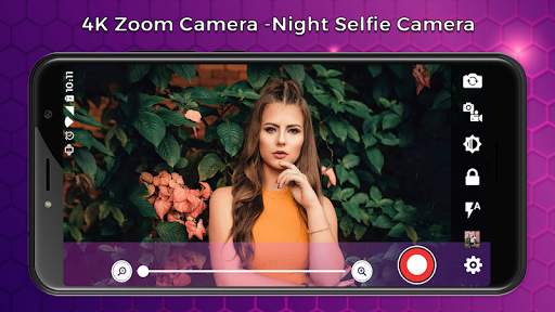 4K Zoom Camera - Night Selfie Camera screenshot 5