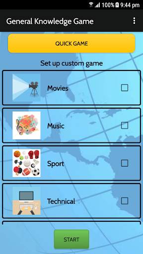 General Knowledge Game screenshot 1