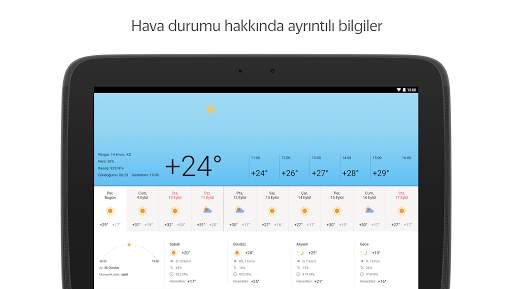 Yandex Hava Durumu screenshot 12