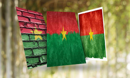Burkina Faso Flag Wallpaper screenshot 1