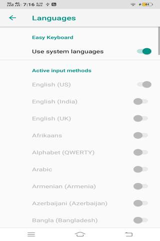 Easy Keyboard 2020 (Multilingual keyboard) स्क्रीनशॉट 4