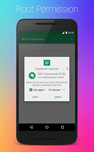 Saved WiFi Passwords [ROOT] screenshot 5