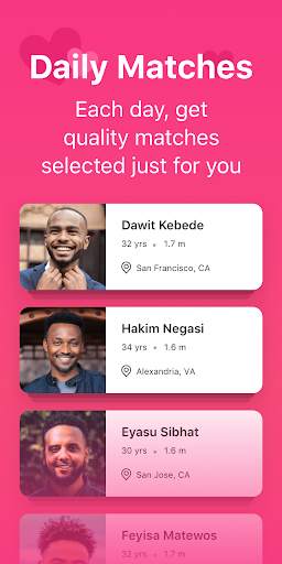 Kum Neger | ቁም ነገር - Dating 3 تصوير الشاشة