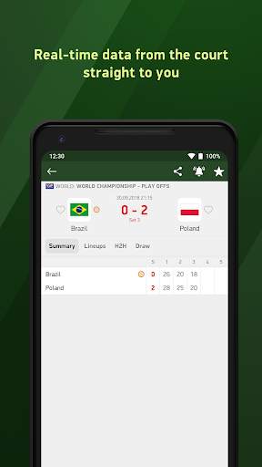 Volleyball 24 - live scores screenshot 2