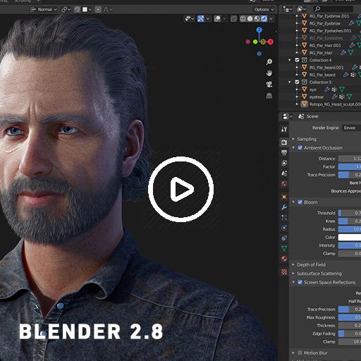 Learn Blender 2020 Pro Video Tutorials icon
