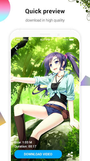 HD Anime Video Wallpaper screenshot 2