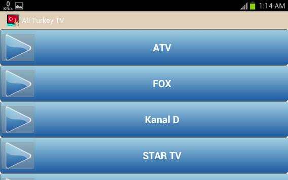 All Turkey TV Channel स्क्रीनशॉट 4