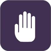 QR code social hand Beta