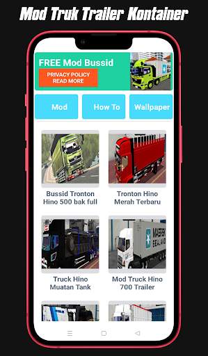 Mod Truk Trailer Kontainer screenshot 4