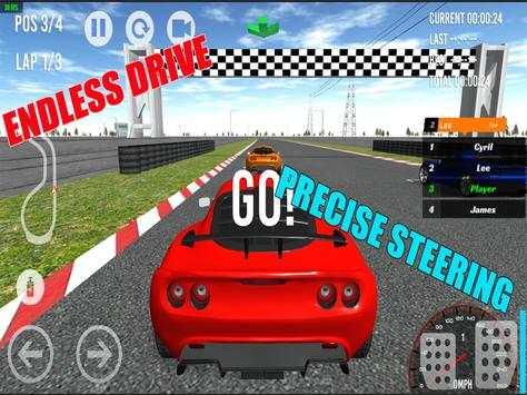Car Racing Fever 3D 7 تصوير الشاشة