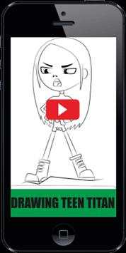 How To Draw Teen Titan Video screenshot 3