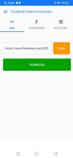 Video downloader for Facebook screenshot 1