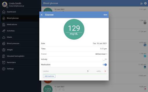 forDiabetes: diabetes tracker screenshot 19