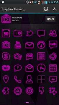 Next Launcher - PurpPink Theme screenshot 3