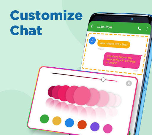 Color Messenger - SMS, Message screenshot 5