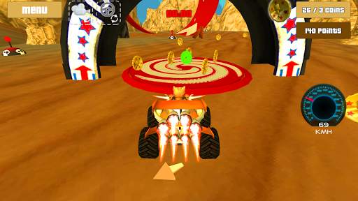 Cat Race Car Extreme Driving screenshot 5