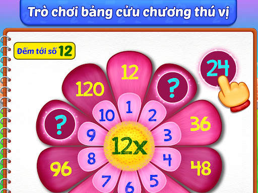 Trò chơi học toán phép nhân screenshot 11