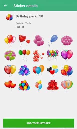 Happy Birthday Stickers 2020 for Whatsapp screenshot 7