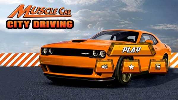 Old Muscle Car City Driving screenshot 7