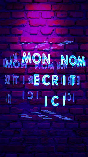 3D Mon Nom Fond d'écran animé screenshot 1