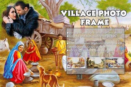 Village Photo Frame : Village Photo Editor 1 تصوير الشاشة