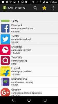 Apk Extractor screenshot 1
