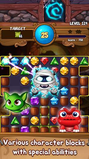 Jewels Time : Endless match screenshot 3