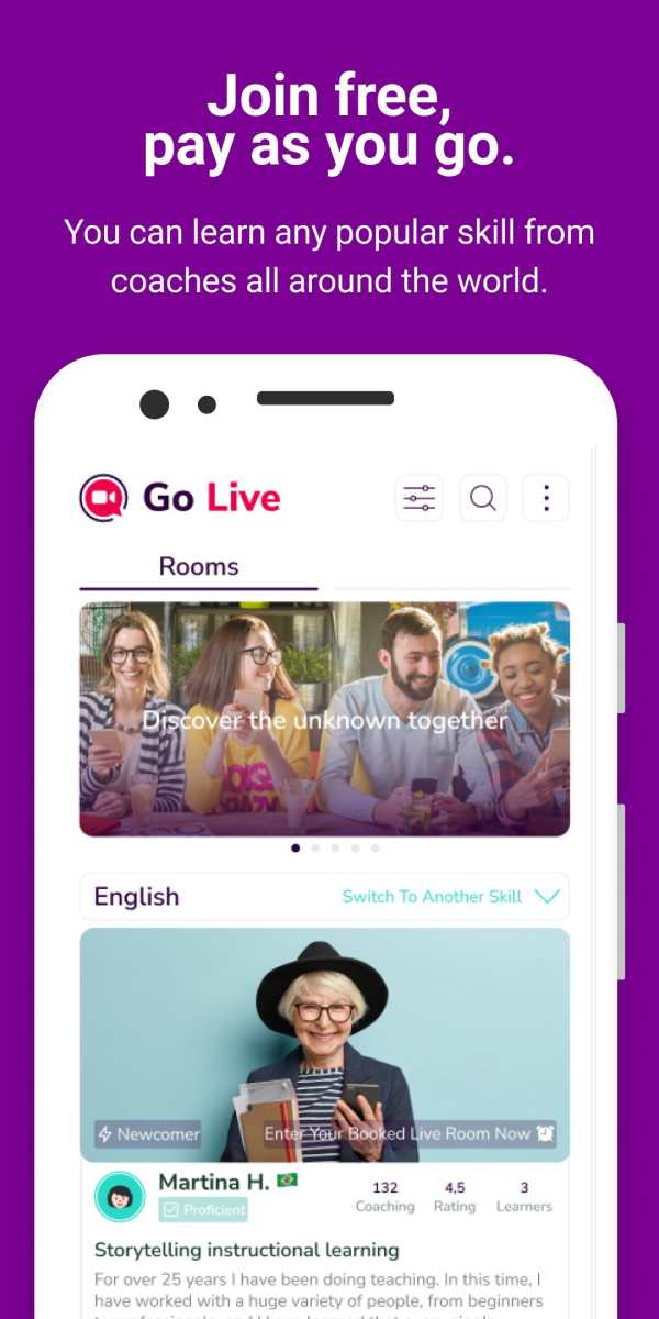 Cyou Live: The Social Learning App screenshot 2