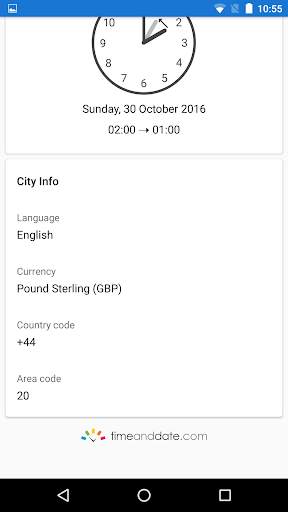 World Clock by timeanddate.com screenshot 7