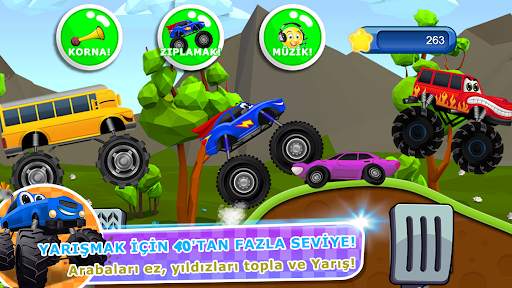 Çocuk Canavar Kamyon Oyunu 2 screenshot 4