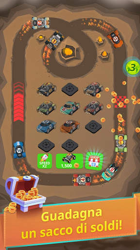 Giochi delle macchine: Race Cars Merge Games screenshot 4