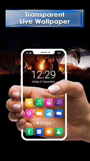 Transparent Screen & Live Wallpaper screenshot 3