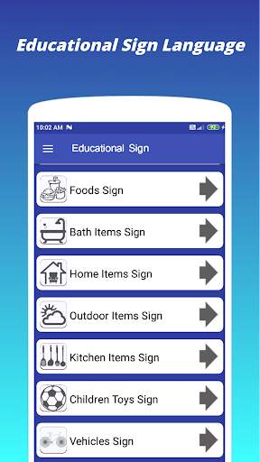Educational Sign Language screenshot 5