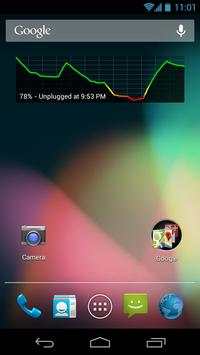 Battery Graph Widget screenshot 1