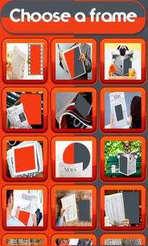 Newspapers Photo Frames 2 تصوير الشاشة
