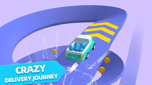 Crazy Transporter 3D - Truck driving game स्क्रीनशॉट 9