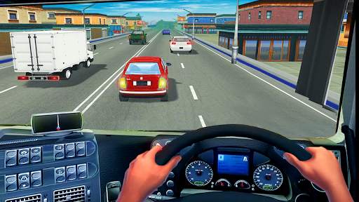 In Truck Highway Rush Racing Free Offline Games screenshot 4