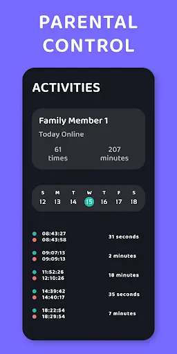 Online & Last Seen Tracker for Families - WOLT screenshot 2