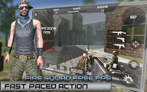 Fire Squad Battleground: FPS Free Shooting Games screenshot 4