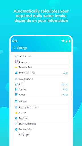 Water Reminder- Tracker & Reminder screenshot 3
