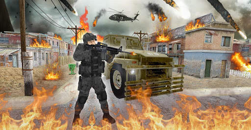 Fire squad Battleground: offline shooting games screenshot 1