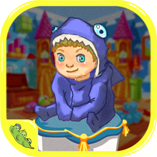 Cute Baby Shark House Cleaning icon