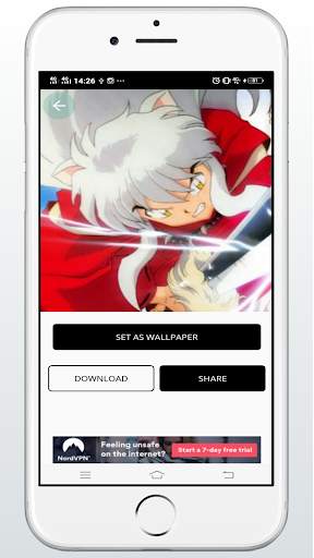 Wallpaper Inuyasha HD screenshot 3
