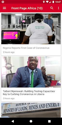 Liberia News screenshot 1